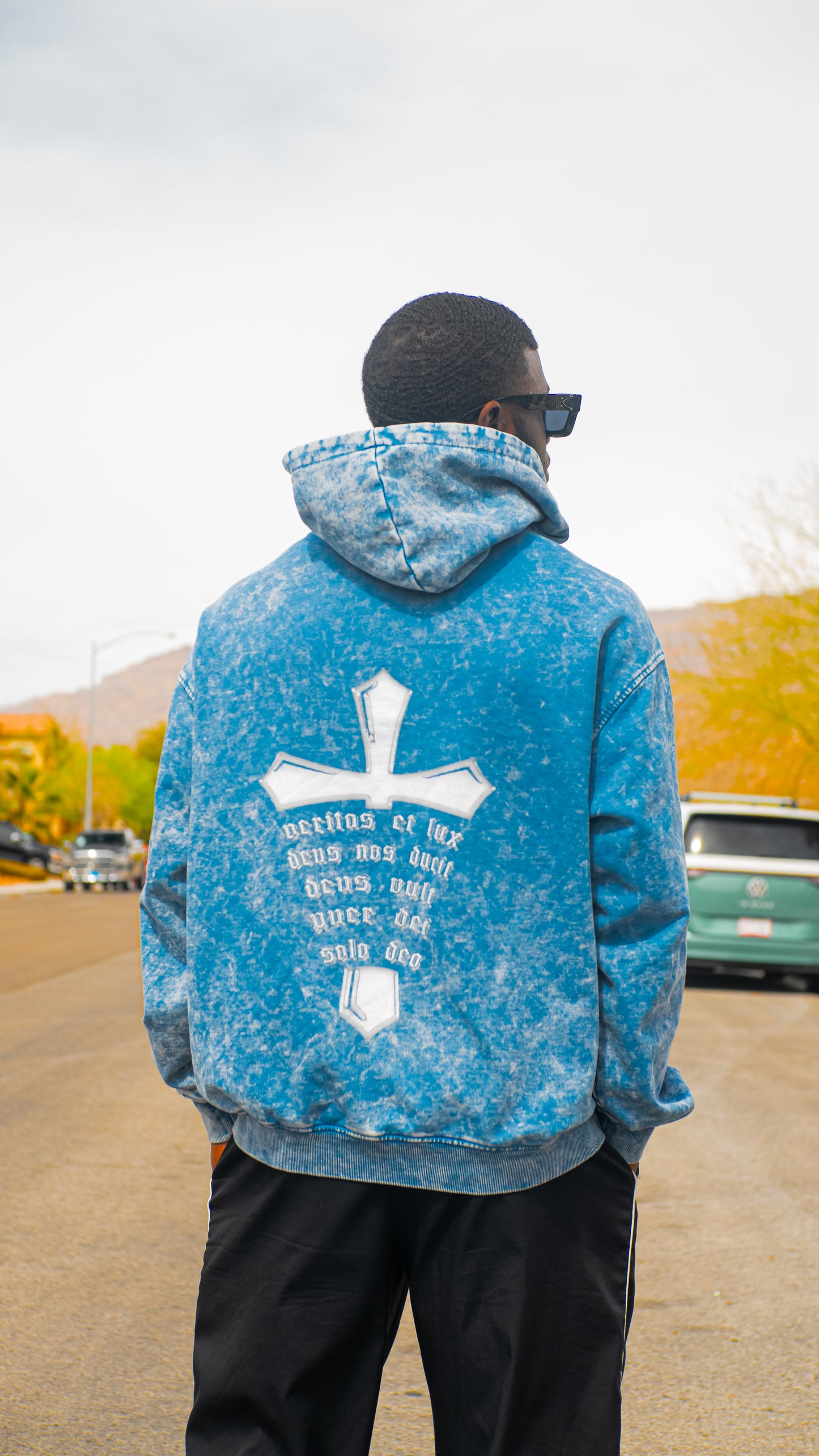 Latin Chrome 7's Retro Oversized Hoodie (Unisex)